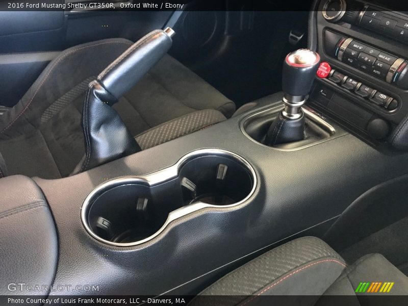 Oxford White / Ebony 2016 Ford Mustang Shelby GT350R