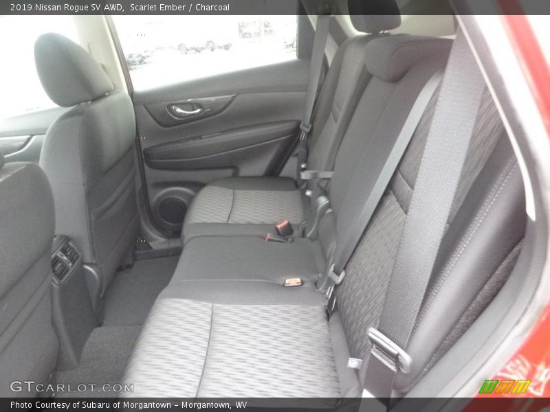 Scarlet Ember / Charcoal 2019 Nissan Rogue SV AWD