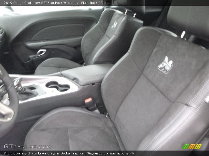 Pitch Black / Black 2019 Dodge Challenger R/T Scat Pack Widebody