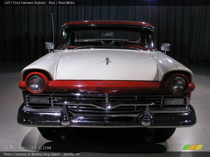 Red / Red/White 1957 Ford Fairlane Skyliner