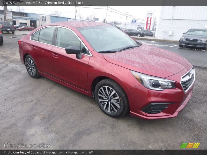 Crimson Red / Slate Black 2019 Subaru Legacy 2.5i