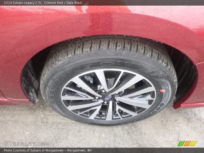 Crimson Red / Slate Black 2019 Subaru Legacy 2.5i