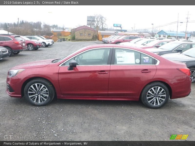 Crimson Red / Slate Black 2019 Subaru Legacy 2.5i