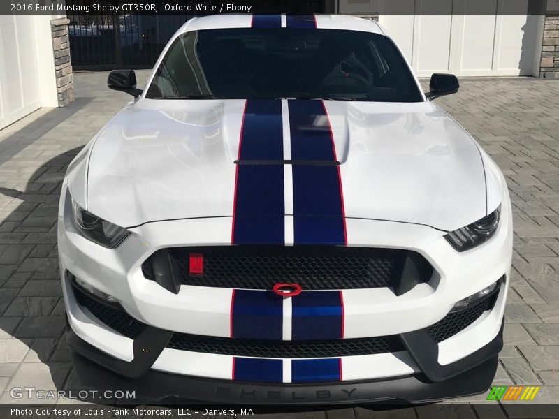 Oxford White / Ebony 2016 Ford Mustang Shelby GT350R
