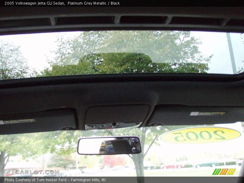 Platinum Grey Metallic / Black 2005 Volkswagen Jetta GLI Sedan