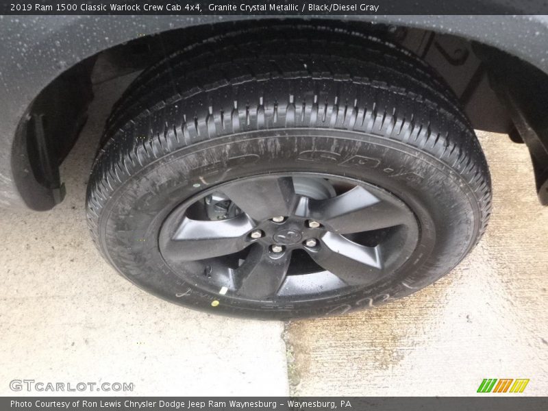 Granite Crystal Metallic / Black/Diesel Gray 2019 Ram 1500 Classic Warlock Crew Cab 4x4