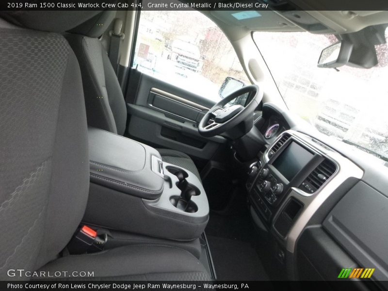 Granite Crystal Metallic / Black/Diesel Gray 2019 Ram 1500 Classic Warlock Crew Cab 4x4