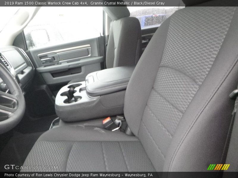Front Seat of 2019 1500 Classic Warlock Crew Cab 4x4