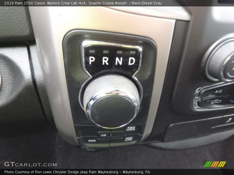  2019 1500 Classic Warlock Crew Cab 4x4 8 Speed Automatic Shifter