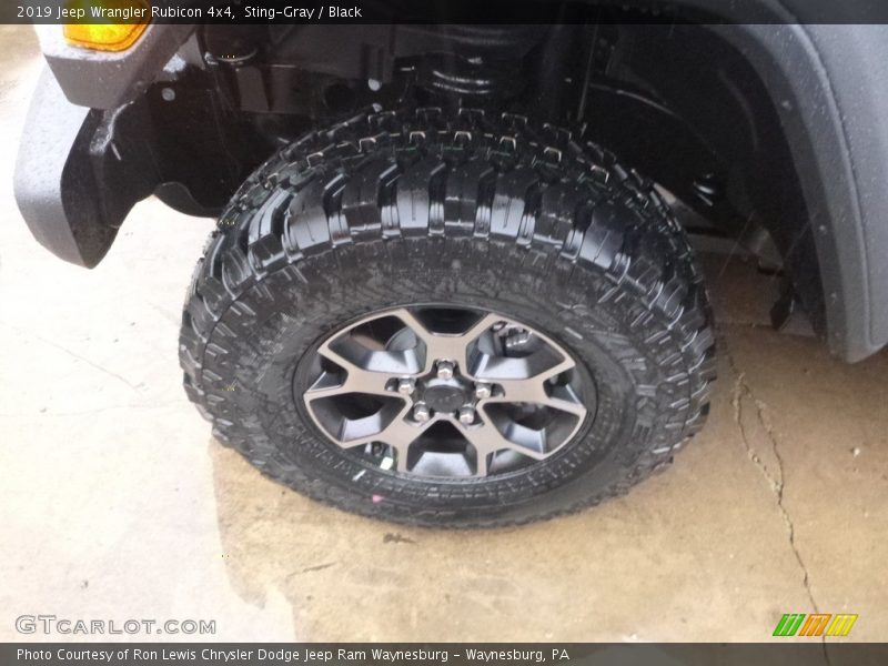 Sting-Gray / Black 2019 Jeep Wrangler Rubicon 4x4