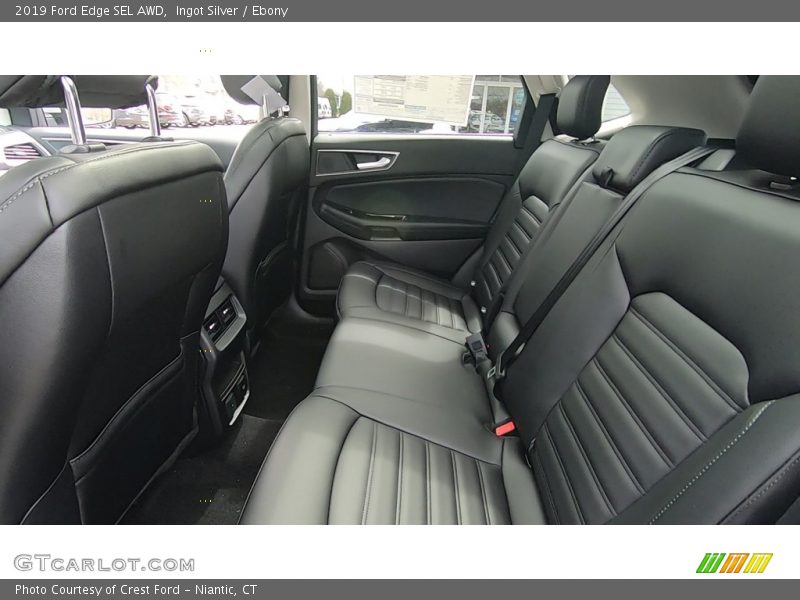 Ingot Silver / Ebony 2019 Ford Edge SEL AWD