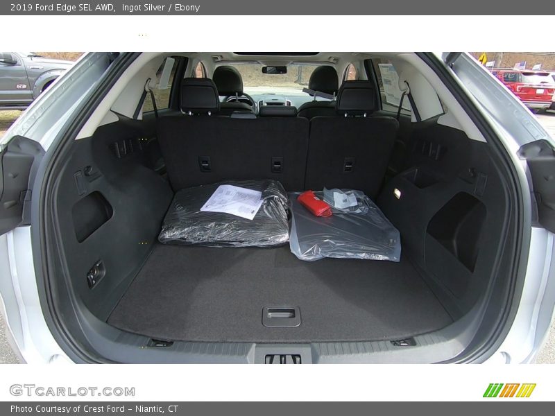 Ingot Silver / Ebony 2019 Ford Edge SEL AWD