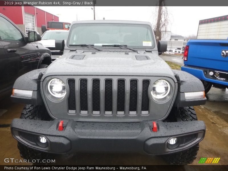 Sting-Gray / Black 2019 Jeep Wrangler Rubicon 4x4