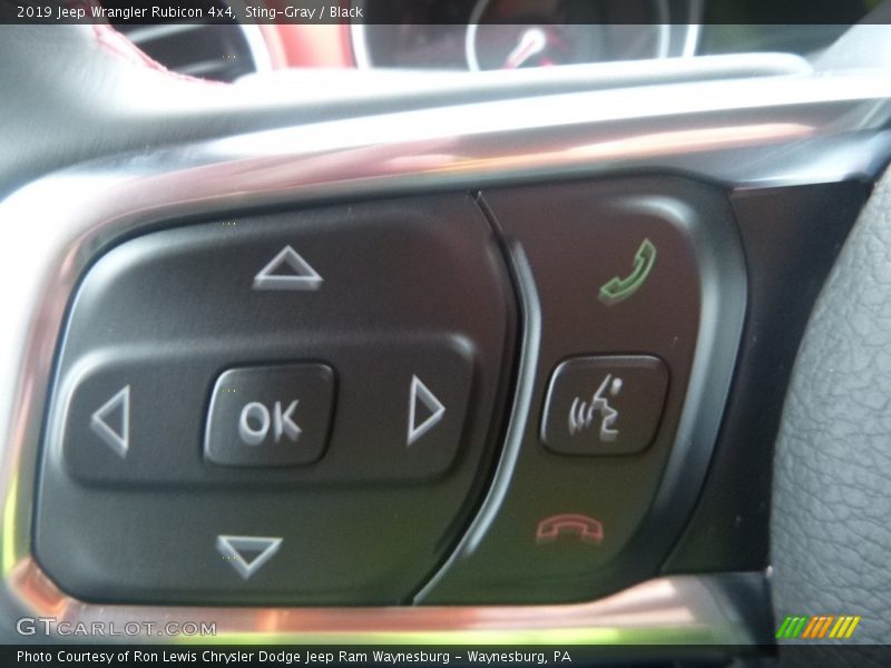 Sting-Gray / Black 2019 Jeep Wrangler Rubicon 4x4