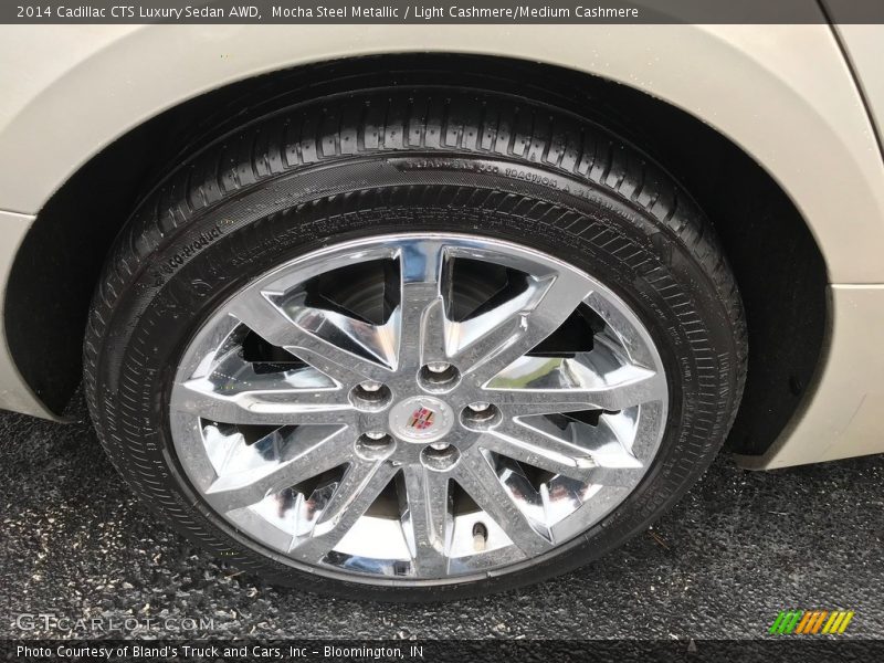 Mocha Steel Metallic / Light Cashmere/Medium Cashmere 2014 Cadillac CTS Luxury Sedan AWD