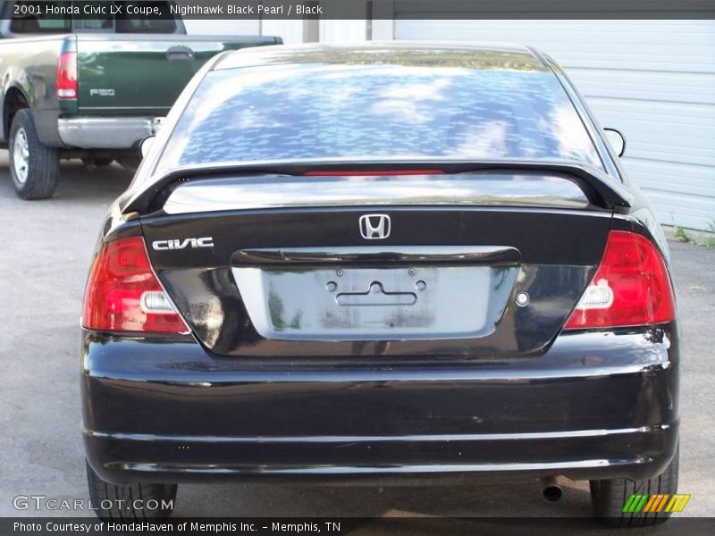 2001 Honda civic lx coupe black #5