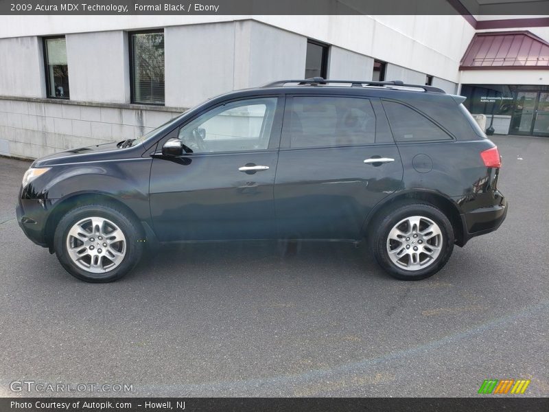 Formal Black / Ebony 2009 Acura MDX Technology