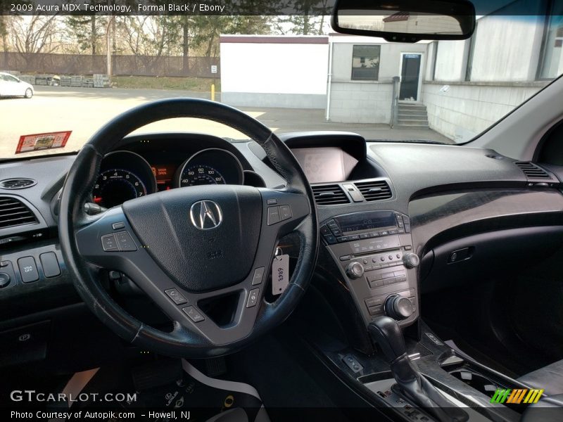 Formal Black / Ebony 2009 Acura MDX Technology