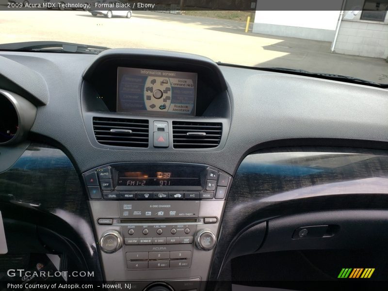 Formal Black / Ebony 2009 Acura MDX Technology