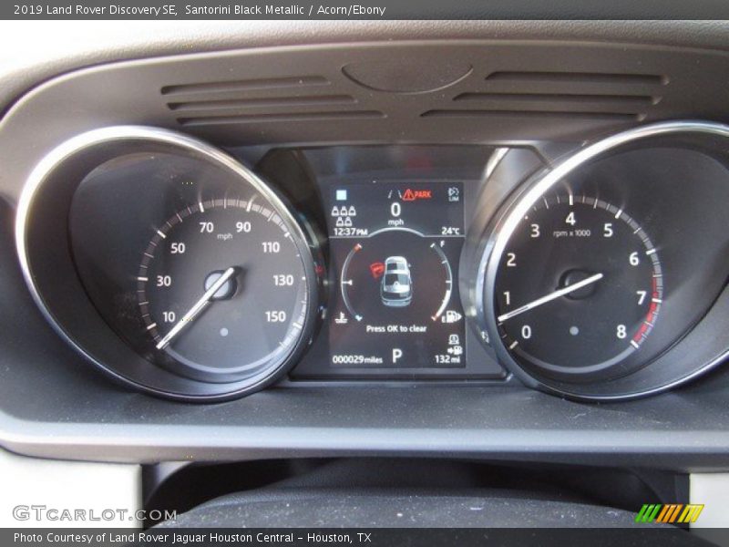 Santorini Black Metallic / Acorn/Ebony 2019 Land Rover Discovery SE