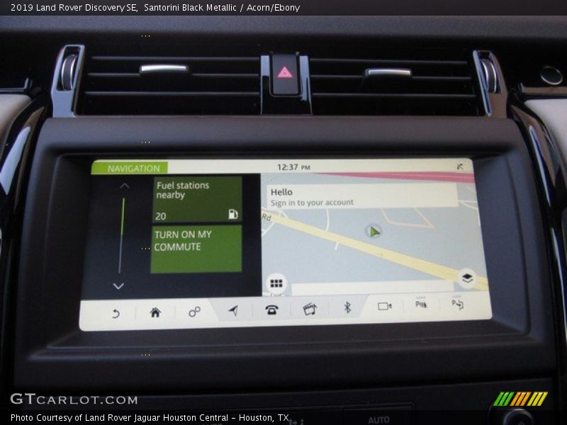 Santorini Black Metallic / Acorn/Ebony 2019 Land Rover Discovery SE
