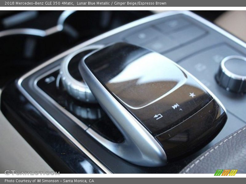 Lunar Blue Metallic / Ginger Beige/Espresso Brown 2018 Mercedes-Benz GLE 350 4Matic