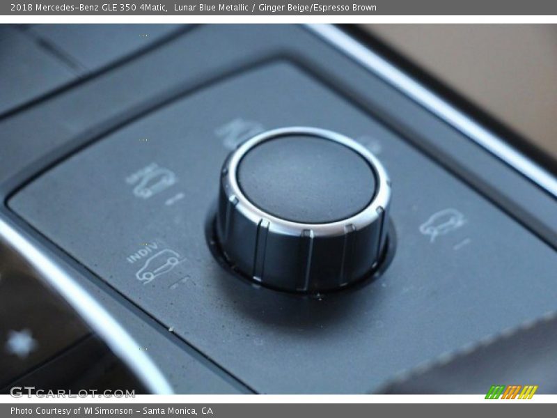 Lunar Blue Metallic / Ginger Beige/Espresso Brown 2018 Mercedes-Benz GLE 350 4Matic