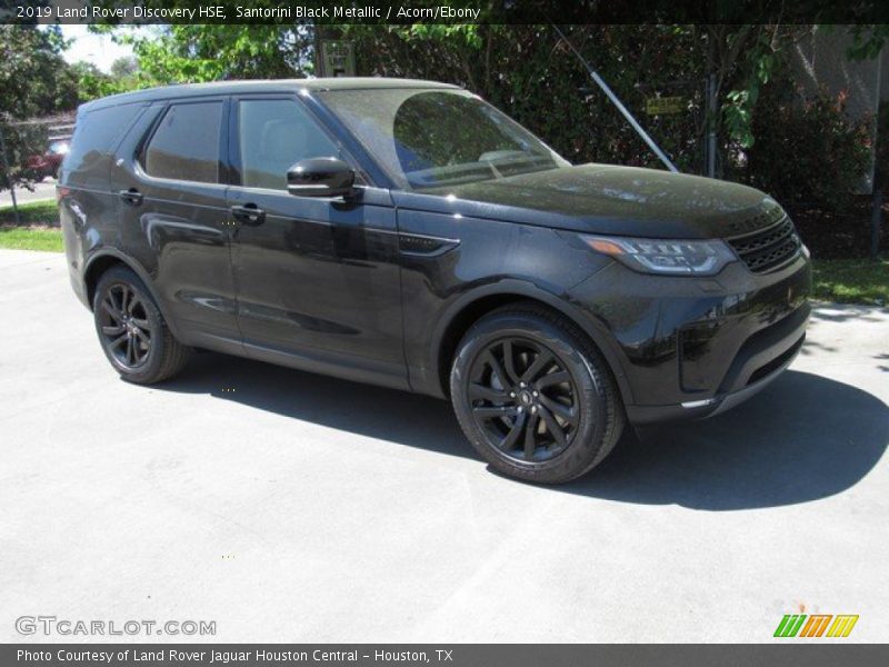 Santorini Black Metallic / Acorn/Ebony 2019 Land Rover Discovery HSE