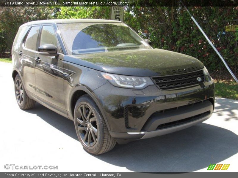Santorini Black Metallic / Acorn/Ebony 2019 Land Rover Discovery HSE