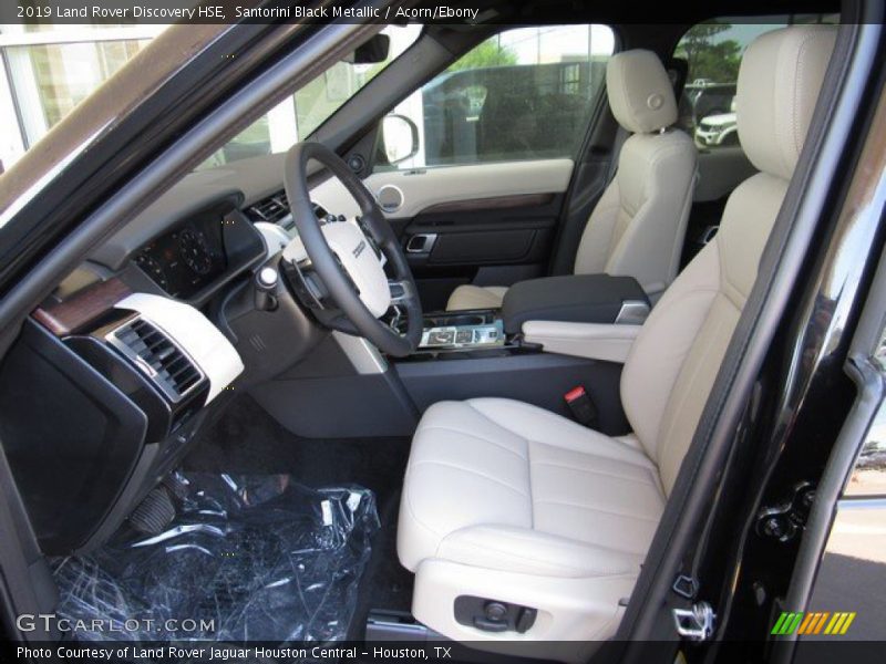 Santorini Black Metallic / Acorn/Ebony 2019 Land Rover Discovery HSE