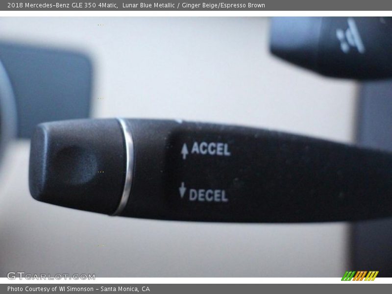 Lunar Blue Metallic / Ginger Beige/Espresso Brown 2018 Mercedes-Benz GLE 350 4Matic