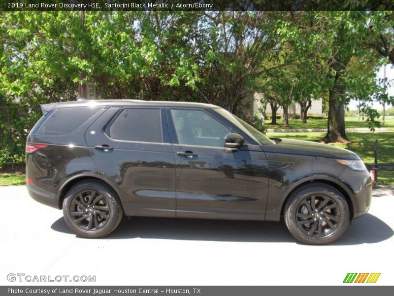 Santorini Black Metallic / Acorn/Ebony 2019 Land Rover Discovery HSE