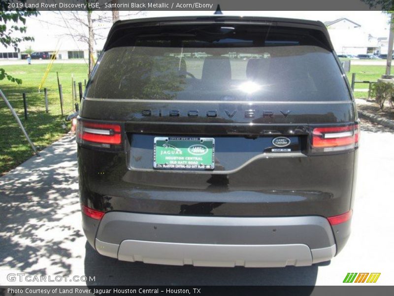 Santorini Black Metallic / Acorn/Ebony 2019 Land Rover Discovery HSE