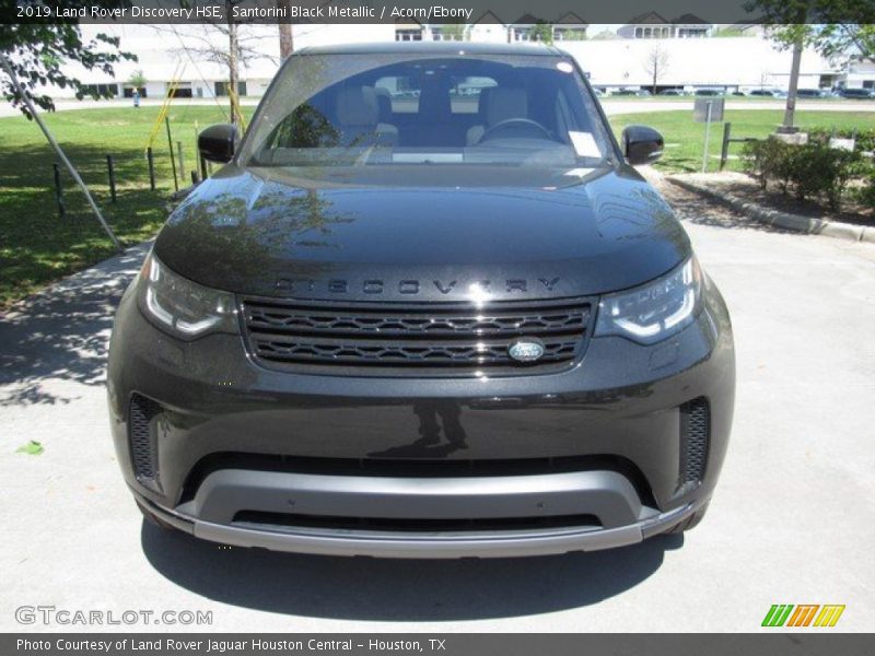 Santorini Black Metallic / Acorn/Ebony 2019 Land Rover Discovery HSE