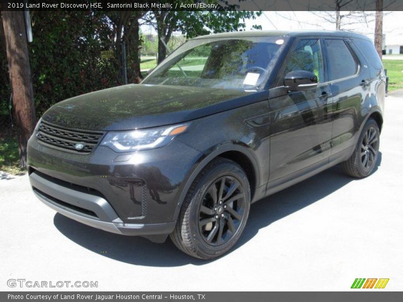 Santorini Black Metallic / Acorn/Ebony 2019 Land Rover Discovery HSE