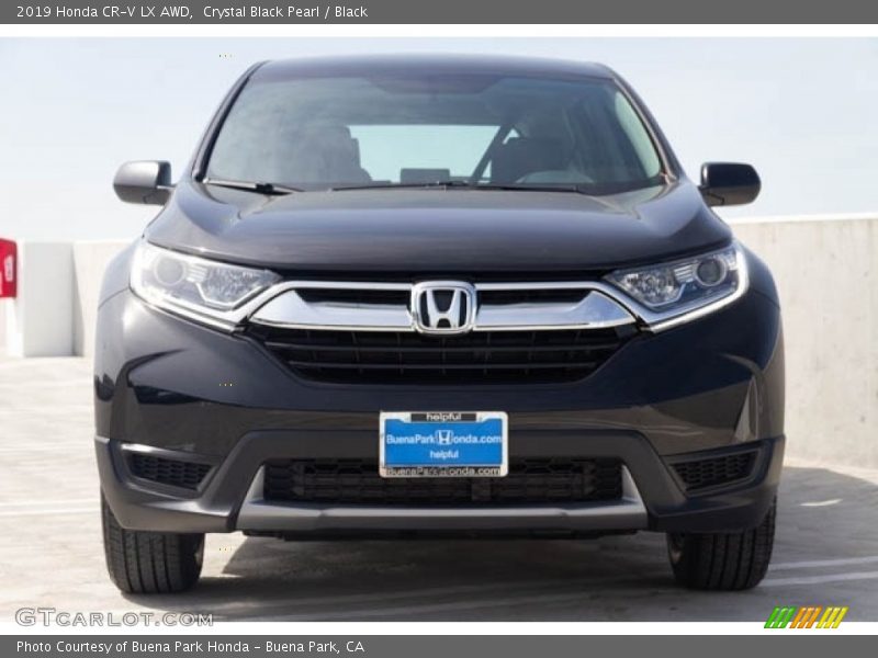 Crystal Black Pearl / Black 2019 Honda CR-V LX AWD