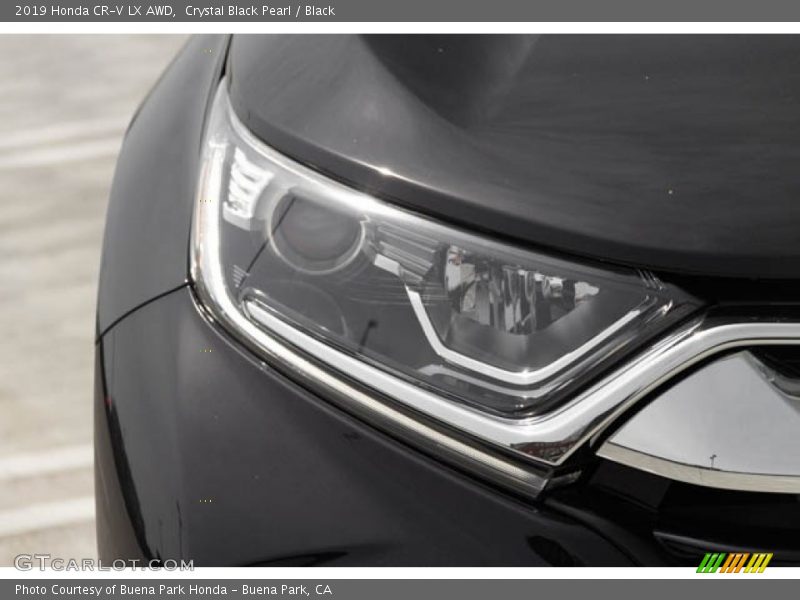 Crystal Black Pearl / Black 2019 Honda CR-V LX AWD