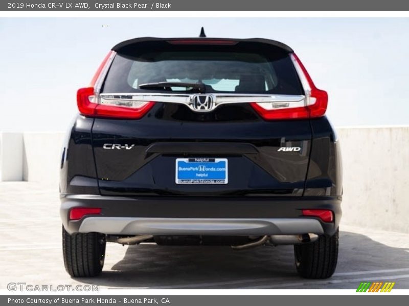 Crystal Black Pearl / Black 2019 Honda CR-V LX AWD