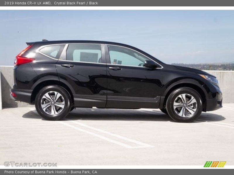 Crystal Black Pearl / Black 2019 Honda CR-V LX AWD