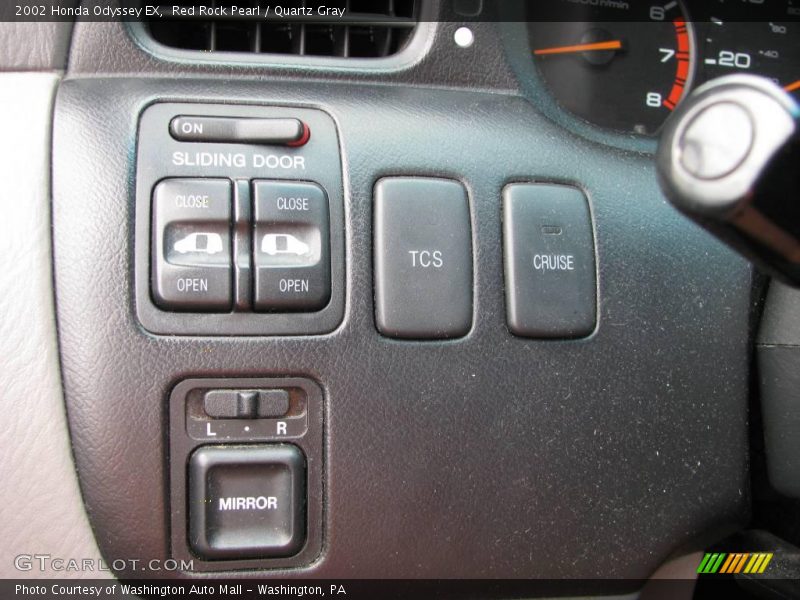 Red Rock Pearl / Quartz Gray 2002 Honda Odyssey EX