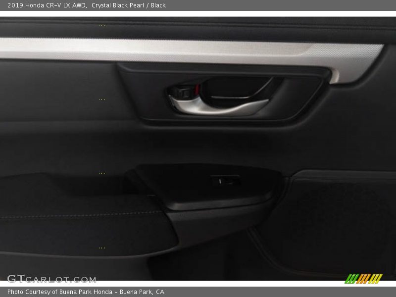Crystal Black Pearl / Black 2019 Honda CR-V LX AWD