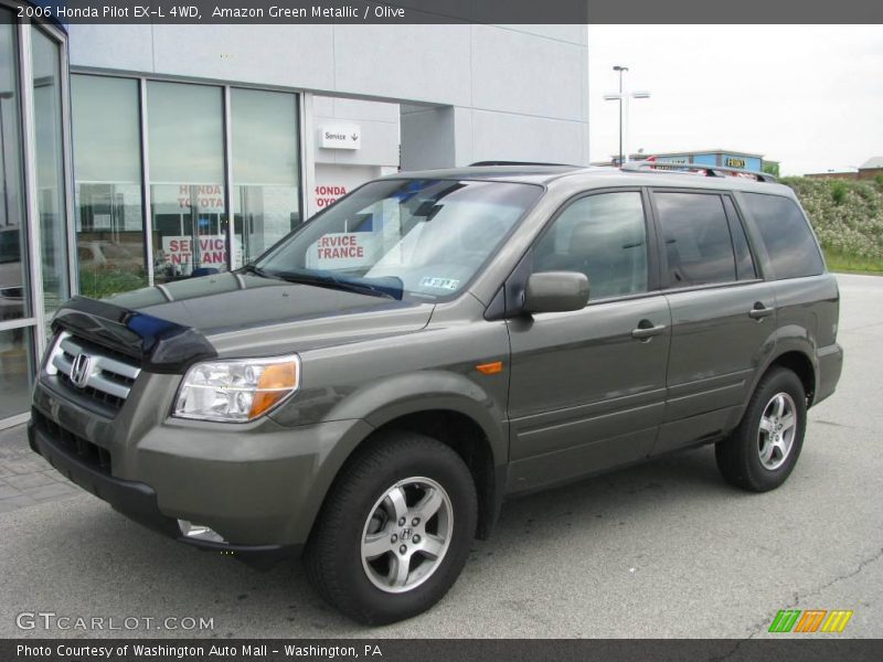 Amazon Green Metallic / Olive 2006 Honda Pilot EX-L 4WD