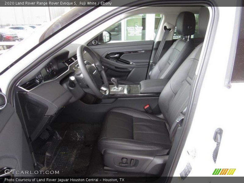 Front Seat of 2020 Range Rover Evoque S