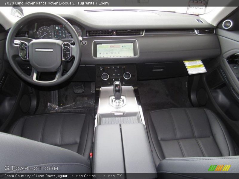 Dashboard of 2020 Range Rover Evoque S
