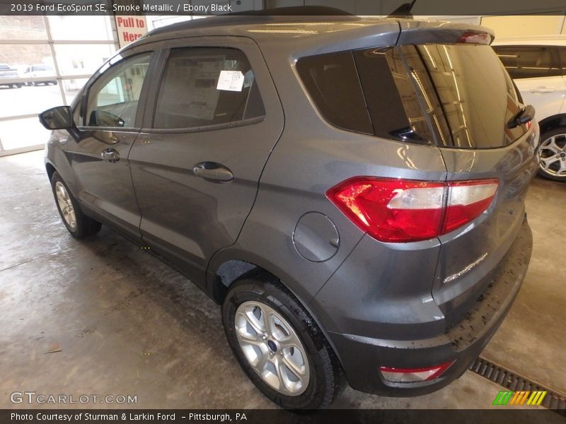 Smoke Metallic / Ebony Black 2019 Ford EcoSport SE