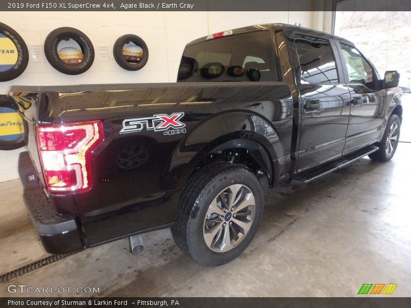 Agate Black / Earth Gray 2019 Ford F150 XL SuperCrew 4x4