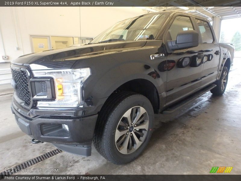 Agate Black / Earth Gray 2019 Ford F150 XL SuperCrew 4x4