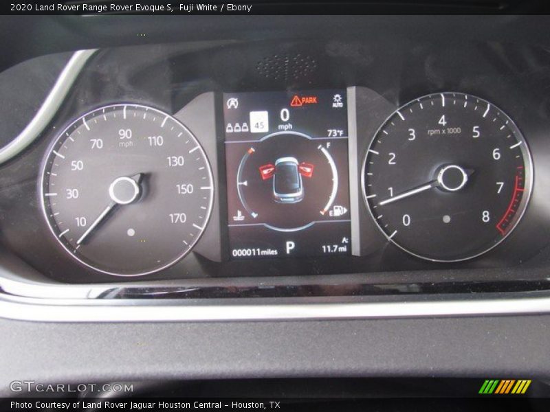  2020 Range Rover Evoque S S Gauges