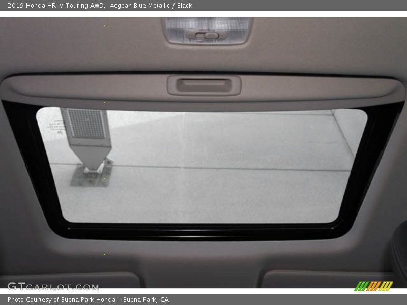 Aegean Blue Metallic / Black 2019 Honda HR-V Touring AWD