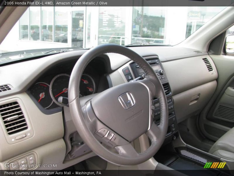 Amazon Green Metallic / Olive 2006 Honda Pilot EX-L 4WD